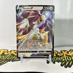 Arceus V 122/172 - SWSH09: Brilliant Stars Ultra Rare Pokemon TCG - NM - Image 1