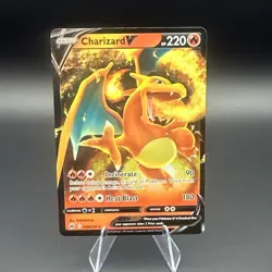 Pokemon TCG Charizard V Crown Zenith Holo Ultra Rare Card 018/159 LBH - Image 1