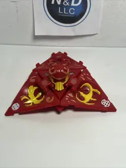 BAKUGAN Tripod Theta Red Pyrus Subterra/Darkus/Ventus NEW VESTROIA Bakugan Trap - Image 2