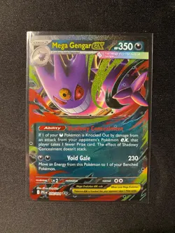Pokemon Mega Gengar EX 056/094 card Battle Deck Set Phantasmal Flames PFL - Image 1
