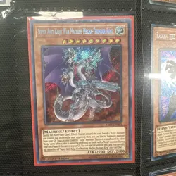 Yugioh Super Anti-Kaiju War Machine Mecha-Thunder-King SAST-EN081 Secret Rare NM - Image 1