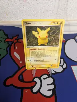 Pokemon Ditto (Pikachu) Delta Species 39/113 Regular - Played, Dmg - Image 1