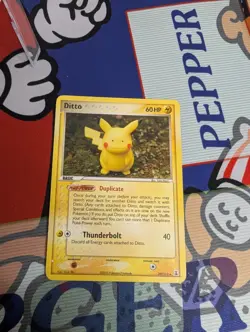 Pokemon Ditto (Pikachu) Delta Species 39/113 Regular - Played, Dmg - Image 4