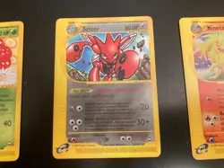 Lot of *3* Pokemon/Aquapolis RARE: Ninetales/#25•Scizor/#32•Vileplume/#43 *NM* - Image 3