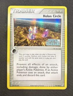 Holon Circle 79/100 Crystal Guardians - Stamped - Holo Pokemon TCG MP - 2006 - Image 1