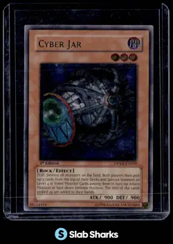 2010 YU-GI-OH! DUELIST PACK KAIBA #DPKB-EN010 CYBER JAR 1ST ED. ULTIMATE RARE - Image 1