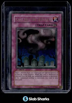 2002 YU-GI-OH! PHARAOH'S SERVANT 1ST EDITION #PSV-012 CALL OF THE HAUNTED - Image 1