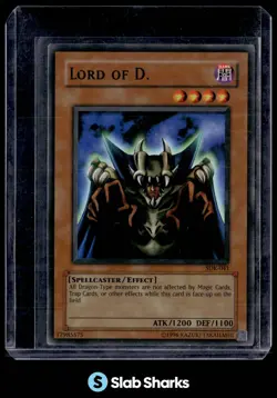 2002 YU-GI-OH! STARTER DECK: KAIBA #SDK-041 LORD OF D. WAVY PRINT - Image 1
