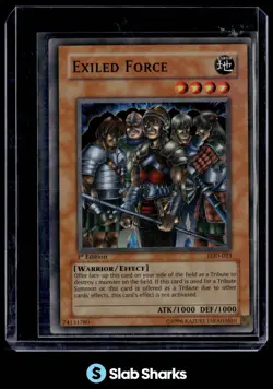 2003 YU-GI-OH! LEGACY OF DARKNESS 1ST EDITION #LOD-023 EXILED FORCE - Image 1