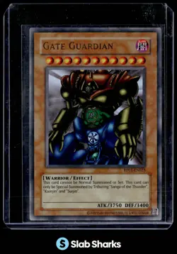 2024 YU-GI-OH! RETRO PACK 1 #RP01-EN023 GATE GUARDIAN MISPRINT - HEAVY STAMP - Image 1
