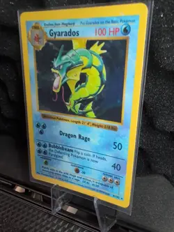 Gyarados Holo Shadowless Pokemon Rare TCG Base Set Card - Image 5