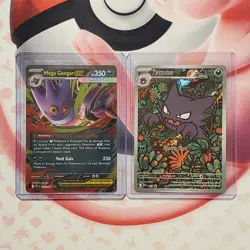 Haunter 027 Promo + Mega Gengar ex 056/094 - Box Fresh - Pokemon Card Lot #868 - Image 1