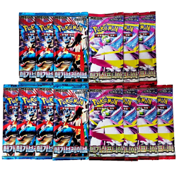 17 PACKS Mega Brave+Mega Symphonia+Random Pokemon TCG Card Booster Sealed KOREAN - Image 1