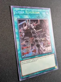 Cyber Revsystem CYHO-EN059 Secret Rare 1st Edition LP - Image 2