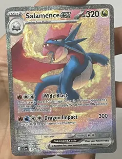 Salamence EX 187/159 Pokemon Journey Together SIR Near mint (NM) Card - Image 1