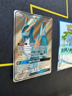 Pokemon Card Cobalion GX Sun & Moon Team Up Full Art 168/181 194 💎NM💎 - Image 3