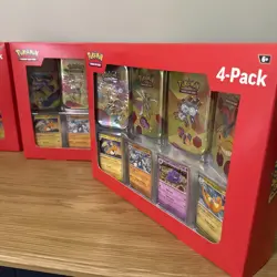 4 * Pokemon 4 Mini Tins + 4 Promo Cards Bundle - 151 SAMS CLUB - 32 packs total - Image 2