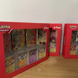 4 * Pokemon 4 Mini Tins + 4 Promo Cards Bundle - 151 SAMS CLUB - 32 packs total - Image 3