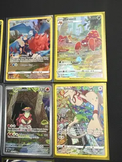 Pokemon Tcg Full Art EX lot Of 8 Cards Milcery Erika’s 151 Roserade Illustration - Image 3