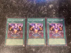 3X Spiritual Energy Settle Machine LOD-082 - Yugioh Yu Gi Oh! 3 Playset Mixed - Image 1