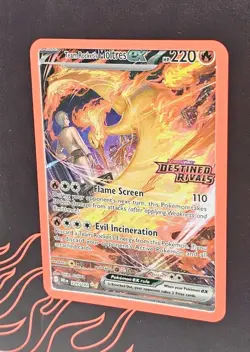 Pokemon Team Rocket's Moltres Stamp Cards From Ultra Premium Collection Set - Image 4