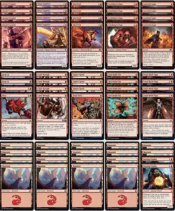 PAUPER Kiln Fiend - NM - 60 Card Deck - MH3 Meta Updated - Image 1