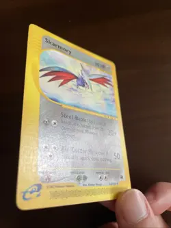 Skarmory 63/165 - Non-Holo Expedition E-Reader Rare Pokemon Card - LP - Image 4