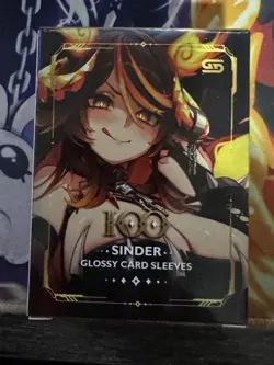 Gamersupps VCard VTuber Elemental Card Sleeves Sinder - Image 1