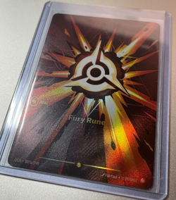 Riftbound Fury Rune English card 007a/298 Alternate Art - Image 3