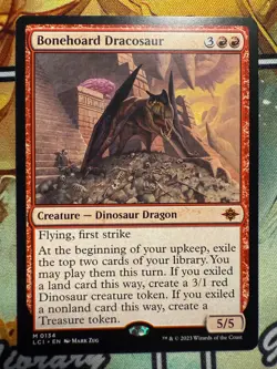 Bonehoard Dracosaur: The Lost Caverns of Ixalan, (Non-Foil), #134 - Image 1