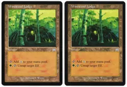 Wirewood Lodge x2 2x 2002 Onslaught Colorless Uncommon Land MTG NM AZ2 - Image 1