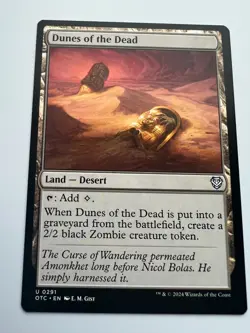 Dunes of the Dead Commander: Outlaws of Thunder Junction Regular - Image 1