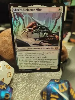MTG Skrelv, Defector Mite - Foil art - Phyrexia: All Will Be One #033/271 - Image 1