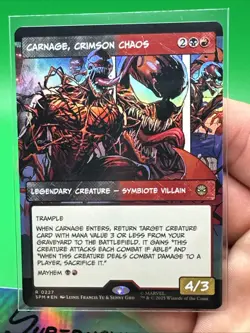 Carnage, Crimson Chaos (Borderless) Marvel's Spider-Man Foil - Image 3