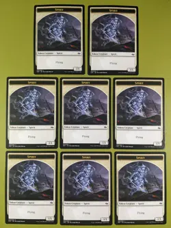 8 Spirit Token Fate Reforged Magic the Gathering MTG 8 - Image 1