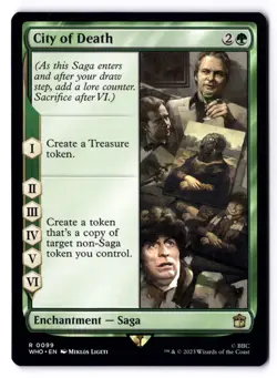 City Of Death NM* Universes Beyond Dr. Who ENGLISH 0099 mtg -UnltdCards - Image 1