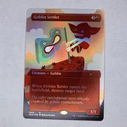 SLD Goblin Settler Secret Lair Drop Foil MTG NM - Image 1