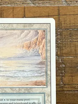 MTG Magic the Gathering Underground Sea Dual Land Revised Edition - Image 3