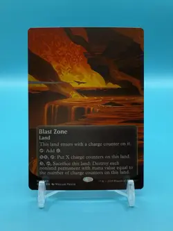 Blast Zone (0047) (Borderless) - Edge Of Eternities: Stellar Sights - FOIL - Image 1