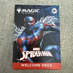 Magic: The Gathering Marvel's Spider-Man Welcome Deck BLUE NYCC Starter SEALED - Image 1