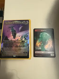 MTG Edge of Eternities World Shaper Commander Deck SLEEVED - Image 1