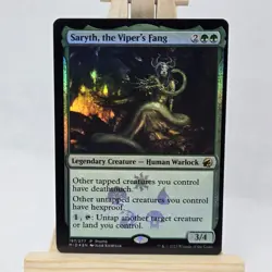 Saryth, the Viper's Fang #197 (Foil) (NM) Midnight Hunt MID Magic MTG - Image 2