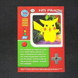 topps Pokemon TV Animation Edition Series 1 Rainbow Foil TV2 Pikachu - Image 2