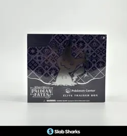 POKEMON CENTER TCG SCARLET & VIOLET PALDEAN FATES SEALED ELITE TRAINER BOX ETB - Image 1
