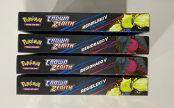Pokemon Crown Zenith Regieleki V (2) and Regidrago V Box Collection (2) Sealed - Image 4
