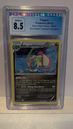 Pokemon Flygon Holo Prerelease Promo #BW53 from Boundaries Crossed in a CGC 8.5 - Image 1