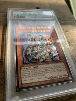 Yu-Gi-Oh! Dark Armed Dragon (UTR) TU06-EN000 Turbo Pack Six Graded PSA 8 - Image 2