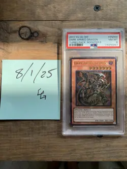Yu-Gi-Oh! Dark Armed Dragon (UTR) TU06-EN000 Turbo Pack Six Graded PSA 8 - Image 4