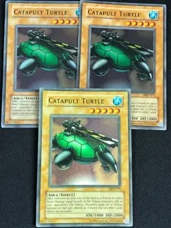 YUGIOH CATAPULT TURTLE MRD-075 SUPER X3 (LP) - Image 1