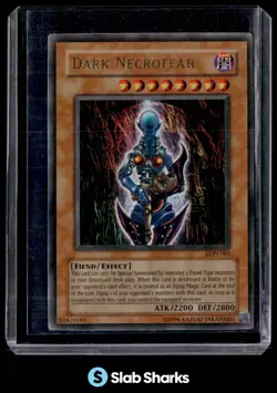 2003 YU-GI-OH! LABYRINTH OF NIGHTMARE #LON-065 DARK NECROFEAR - Image 1